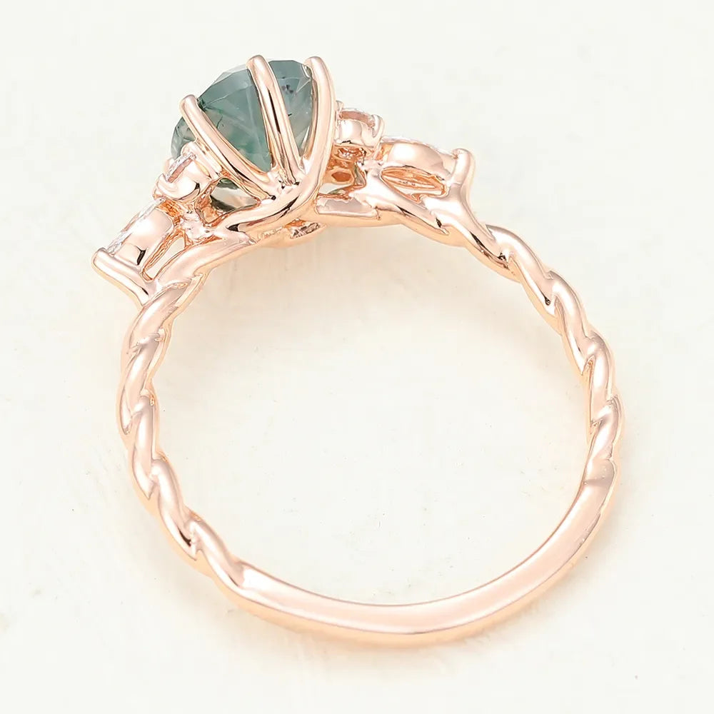 Moss Agate | Ring