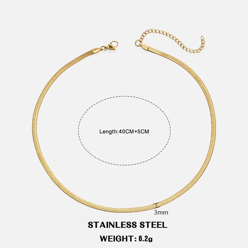 The Herringbone | Necklace